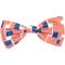 Show in main carousel: The Worthy Dog Patchwork Flag Dog Bow Tie, Red/White/Blue, Large slide 1 of 3