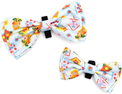 Show full view: The Worthy Dog Birdhouses Dog Bow Tie, Blue, Small slide 3 of 5