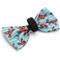 Show in main carousel: The Worthy Dog Crabs Dog Bow Tie, Teal, Small slide 4 of 4