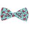 Show in main carousel: The Worthy Dog Crabs Dog Bow Tie, Teal, Small slide 1 of 4