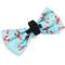 Show in main carousel: The Worthy Dog Lobsters Dog Bow Tie, Teal, Large slide 3 of 4