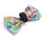 Show in main carousel: The Worthy Dog Life's a Beach Dog Bow Tie, Mint Green, Large slide 3 of 4