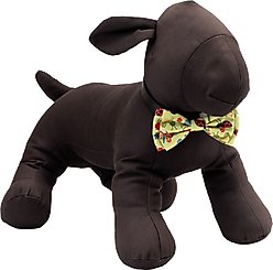The Worthy Dog Bugs Dog Bow Tie, Green, Large slide 2 of 4