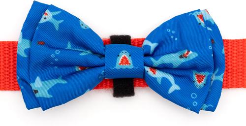 Show full view: The Worthy Dog Chomp Dog Bow Tie, Blue, Small slide 3 of 5
