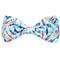 Show in main carousel: The Worthy Dog Gone Fishin' Dog Bow Tie, Blue, Small slide 1 of 3