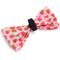 Show in main carousel: The Worthy Dog Strawberries Dog Bow Tie, Pink, Small slide 2 of 3
