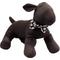 Show in main carousel: The Worthy Dog Lazy Daisy Dog Bow Tie, Black, Small slide 4 of 5