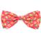 Show in main carousel: The Worthy Dog Pineapples Dog Bow Tie, Pink, Small slide 1 of 3