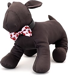 The Worthy Dog Ladybugs Dog Bow Tie, Pink, Large slide 2 of 3