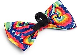 The Worthy Dog Kaleidoscope Dog Bow Tie, Multicolored, Small slide 2 of 3