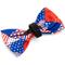 Show in main carousel: The Worthy Dog Americana Dog Bow Tie, Red/White/Blue, Small slide 3 of 3