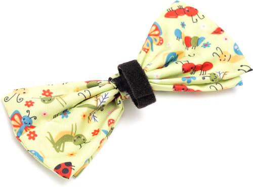 Show full view: The Worthy Dog Bugs Dog Bow Tie, Green, Large slide 5 of 5