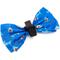 Show in main carousel: The Worthy Dog Chomp Dog Bow Tie, Blue, Small slide 4 of 5