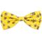 Show in main carousel: The Worthy Dog Bzzz! Dog Bow Tie, Yellow, Small slide 1 of 4