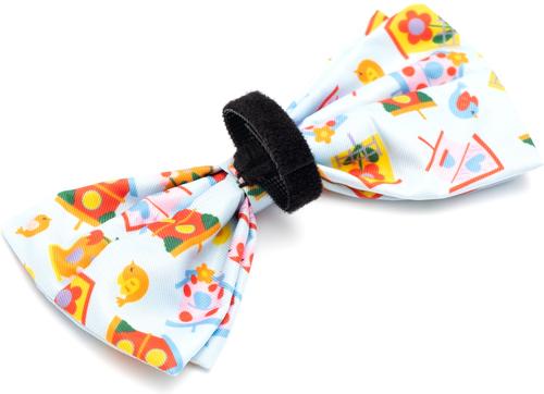 Show full view: The Worthy Dog Birdhouses Dog Bow Tie, Blue, Small slide 5 of 5