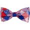 Show in main carousel: The Worthy Dog Americana Dog Bow Tie, Red/White/Blue, Small slide 1 of 3