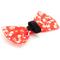 Show in main carousel: The Worthy Dog Aloha Dog Bow Tie, Coral, Small slide 3 of 3