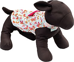 The Worthy Dog Butterfly Dog Dress, Blue, Medium slide 2 of 3
