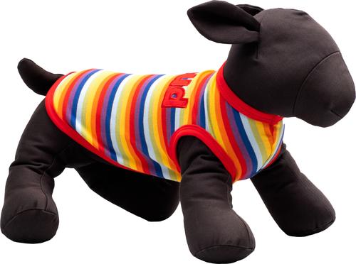 Show full view: The Worthy Dog Proud Tee Dog Shirt, Multicolored, Small slide 2 of 4