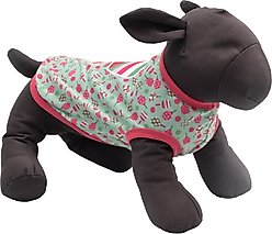The Worthy Dog Pickleball Tee Dog Shirt, Pink, Large slide 2 of 3