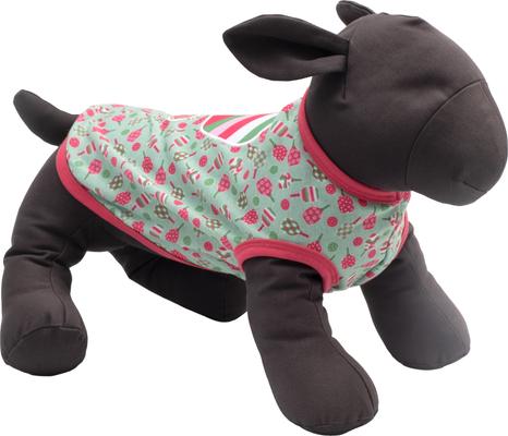 Show full view: The Worthy Dog Pickleball Tee Dog Shirt, Pink, Medium slide 3 of 4