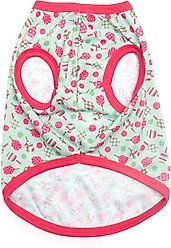 The Worthy Dog Pickleball Tee Dog Shirt, Pink, X-Small slide 2 of 3