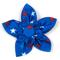 Show in main carousel: The Worthy Dog Patriotic Stars Flower Dog & Cat Collar Accessory, Blue, Small slide 1 of 1
