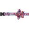 Show in main carousel: The Worthy Dog Kaleidoscope Flower Dog & Cat Collar Accessory, Red/White/Blue, Large slide 2 of 4