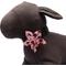 Show in main carousel: The Worthy Dog Ladybugs Flower Dog & Cat Collar Accessory, Pink, Large slide 3 of 5