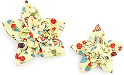 The Worthy Dog Bugs Flower Dog & Cat Collar Accessory, Green, Small slide 2 of 4