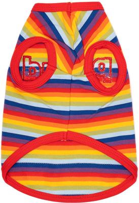 Show full view: The Worthy Dog Proud Tee Dog Shirt, Multicolored, Large slide 4 of 4