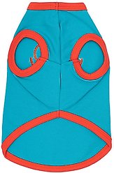 The Worthy Dog Lobster Tee Dog Shirt, Teal, Medium slide 2 of 4