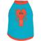 Show in main carousel: The Worthy Dog Lobster Tee Dog Shirt, Teal, X-Small slide 1 of 5