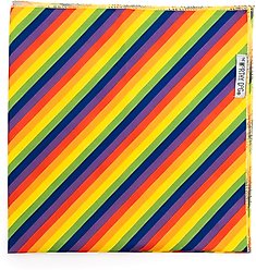 The Worthy Dog Rainbow Dog Bandana, Multicolored, Large slide 2 of 3