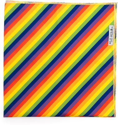 Show full view: The Worthy Dog Rainbow Dog Bandana, Multicolored, Large slide 2 of 3