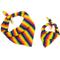 Show in main carousel: The Worthy Dog Rainbow Dog Bandana, Multicolored, Small slide 3 of 3