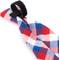 Show in main carousel: The Worthy Dog Check Dog & Cat Neck Tie, Red/White/Blue, Small slide 3 of 3