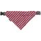 Show in main carousel: The Worthy Dog Bias Stars & Stripes Dog Bandana, Red/White/Blue, Small slide 3 of 4