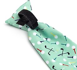 The Worthy Dog Golf Dog & Cat Neck Tie, Green, Large slide 2 of 3
