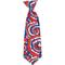 Show in main carousel: The Worthy Dog Kaleidoscope Dog & Cat Neck Tie, Red/White/Blue, Small slide 1 of 4