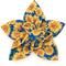 Show in main carousel: The Worthy Dog SunFlower Dog & Cat Collar Accessorys Flower Dog & Cat Collar Accessory, Blue, Large slide 1 of 3