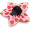 Show in main carousel: The Worthy Dog Strawberries Flower Dog & Cat Collar Accessory, Pink, Small slide 3 of 4