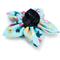 Show in main carousel: The Worthy Dog Seashells Flower Dog & Cat Collar Accessory, Teal, Large slide 3 of 3