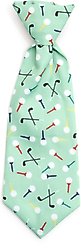 The Worthy Dog Golf Dog & Cat Neck Tie, Green, Small