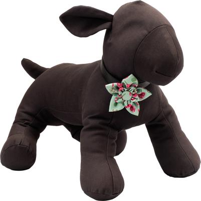 Show full view: The Worthy Dog Pickleball Flower Dog & Cat Collar Accessory, Pink, Large slide 4 of 5