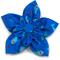 Show in main carousel: The Worthy Dog Chomp Flower Dog & Cat Collar Accessory, Blue, Small slide 1 of 1