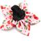 Show in main carousel: The Worthy Dog Cherries Jubilee Flower Dog & Cat Collar Accessory, Pink, Large slide 4 of 4