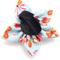 Show in main carousel: The Worthy Dog Butterflies Flower Dog & Cat Collar Accessory, Pale Blue, Small slide 3 of 3