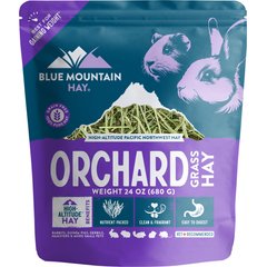Blue Mountain Hay Small Animal Food High Altitude Orchard Grass Hay Small Animal Food, 24-oz