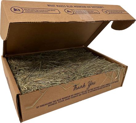 Show full view: Blue Mountain Hay Small Animal Food High Altitude Orchard Grass Hay Small Animal Food, 5-lb slide 3 of 7